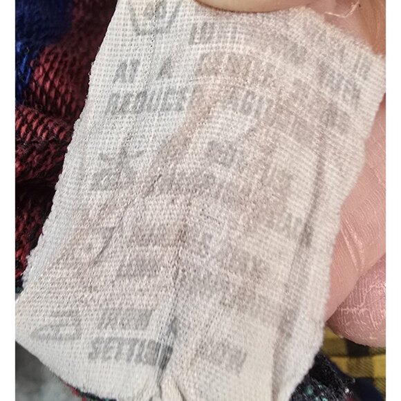 Limited Edition Units Vtg 80s Long Sleeve Polo Shirt Colorful USA Made Women's M - Picture 10 of 10